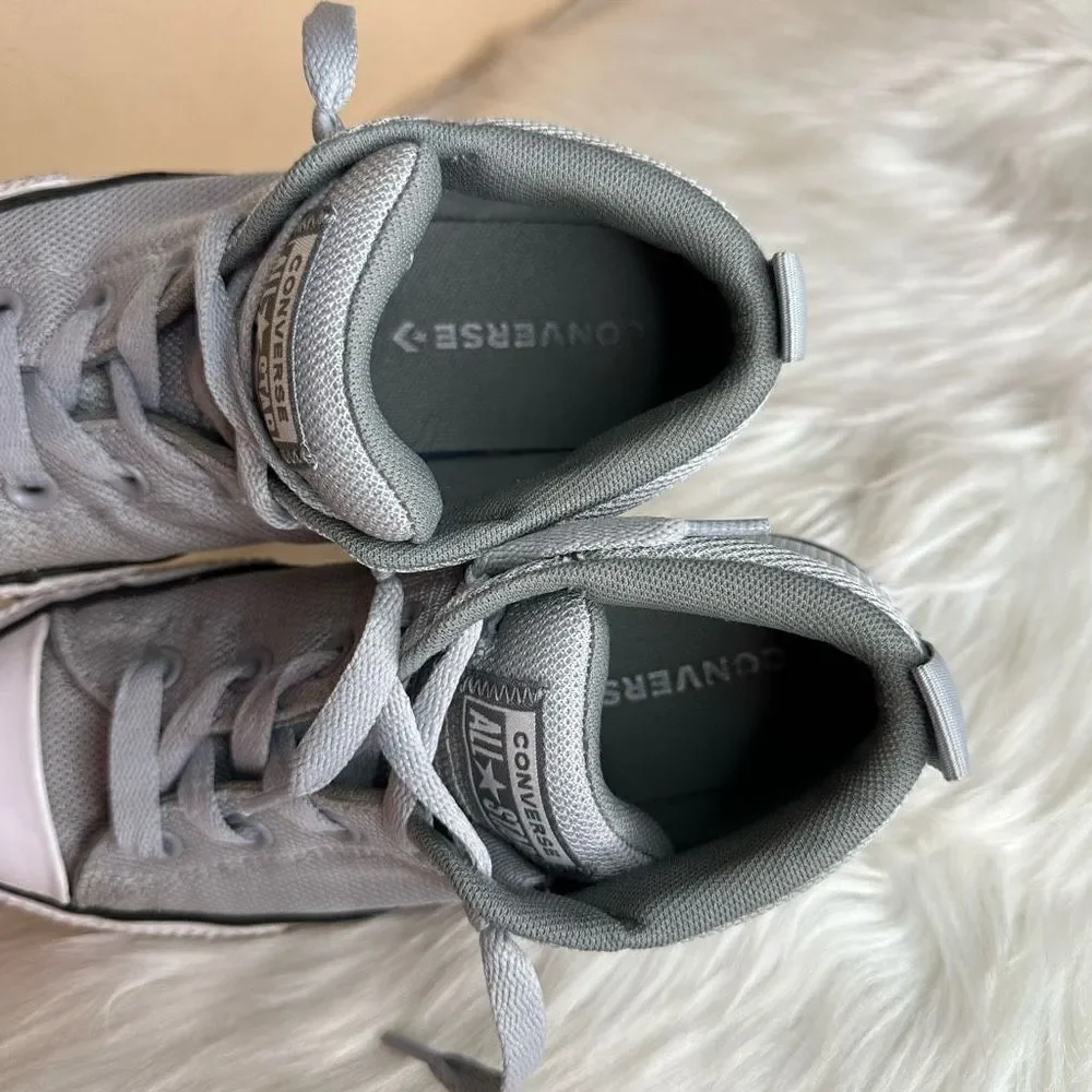 Converse Chuck Taylor All Stars Mid Tops Gray Size 3